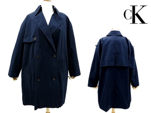 A-943*Calvin Klein Calvin Klein * spring autumn winter long possible to use removed possibility liner attaching coat 7