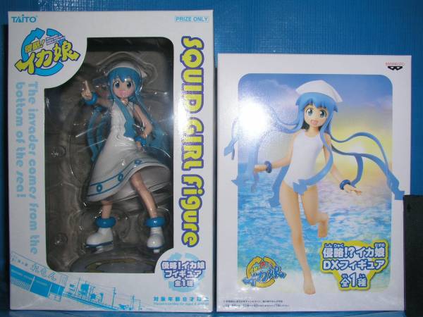 侵略！イカ娘 フィギュア 蓄光版 未開封 WAVE 侵略！イカ娘 蓄光版 ミニレビュー | ヒーローフィギュアを