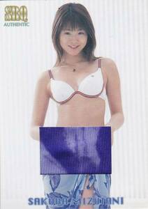 SRQ03 memorial water . Sakura swimsuit jersey card JSP-1/5