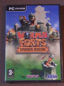 Worms Forts: Under Siege (Team 17 / Sega U.K.) PC CD-ROM