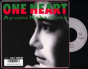 EP(シングル盤)[ 中村あゆみ / ONE HEART ] 美品