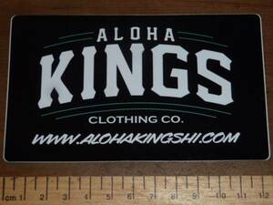 ALOHAKINGS ALOHA KINGS ステッカー in4mation hilife udown 808allday defendhawaii know1 fitted prototype usdm hdm ハワイ 4
