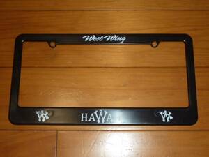 WEST WING WESTWING ハワイ ナンバーフレーム ライセンスフレーム in4mation hilife udown 808allday defendhawaii fitted hdm usdm 1