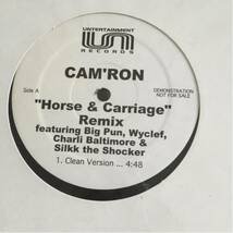 CAM'RON / HORSE & CARRIAGE remix レコード HIPHOP_画像2