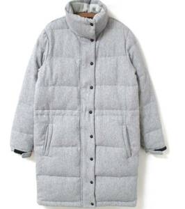 [ wool ..!]GAP/ Gap * down coat / gray *XXS