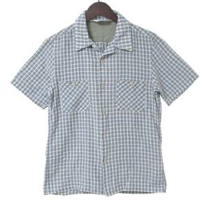 [ cotton flax material!] United Arrows /B&Y* short sleeves shirt *M