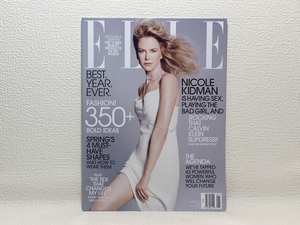洋雑誌 ELLE US No.353 1.2015 Nicole Kidman 送料180円/e1 ②
