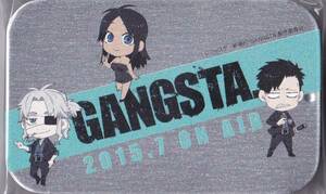 アニメジャパン2015 GANGSTA ギャングスタ ピルケース 新品 即決