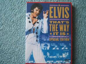 中古DVD◎ELVIS　THAT'S　THE WAY ☆IT IS☆◎