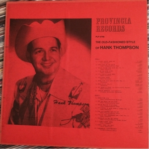 HANK THOMPSON LP WESTERN SWING ロカビリー