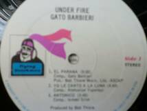 オリジナル　GATO　BARBIERI　/　UNDER　FIRE_画像2