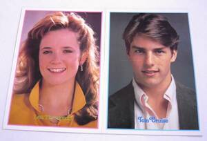 ■Lea Thompson■Tom Cruise■1987カレンダー■トム・クルーズ■