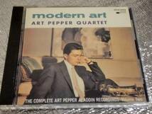 CD　ART PEPPER/モダンアートペッパーオンアラジンVOL.2/13曲_画像1