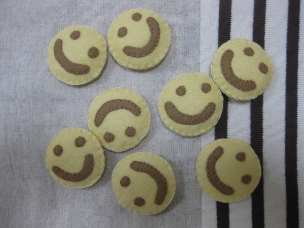 スマイルポテト ハンドメイド フェルト ままごと