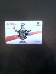  rare * Stanley cup /PLAYOFFS memory * North America Tim Horton card 