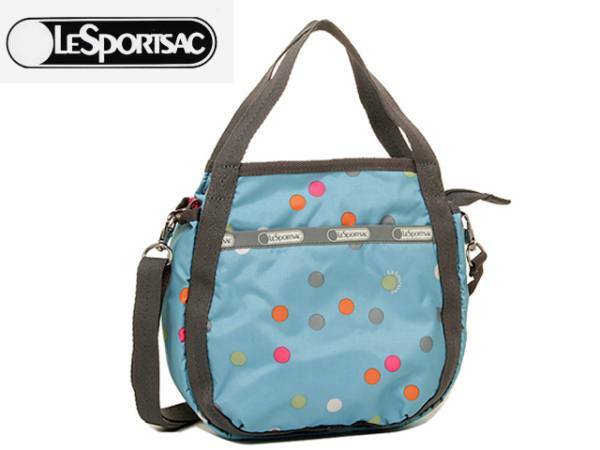 ♪新品・値下げ♪LeSportsac 8056 SMALL JENNI ♪D604 LITHO DOT BLUE♪