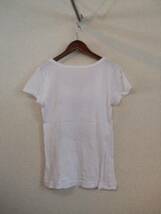 NATURALBEAUTYBASIC白プリントTシャツ(USED)12015②_画像3