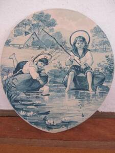 1900~20s antique USA made. "uchiwa" fan 