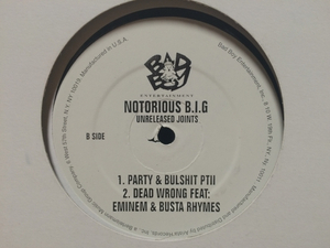 The Notorious B.I.G. / Unrelesed Joints EP