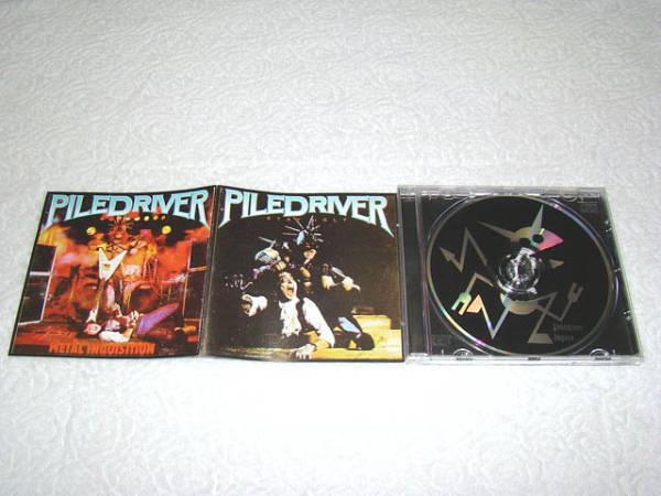 ■ 送料無料! ■ PILEDRIVER Metal Inquisition-'84 / Stay Ugly-'86
