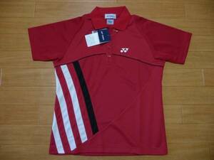 65%off- новый товар * Yonex спорт Polo * женщина M/ красный * белый чёрный 