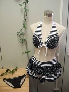 [ unused ] cheap sales! pretty! lady's swimsuit 3 point set 9M