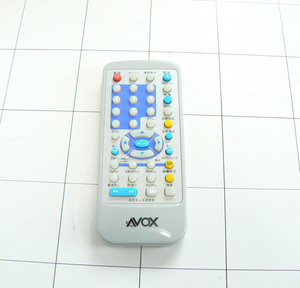 AVOX ポータブルDVDプレーヤー用リモコン　RM-300S 定形外送料無料