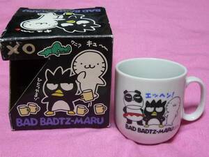  ultra rare!1996 year Sanrio Bad Badtz Maru ceramics made mug ( not for sale )