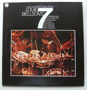 ◆ LOUIE BELLSON's 7 / Live At Concord Summer Festival ◆ Concord Jazz CJ-25 ◆ 1