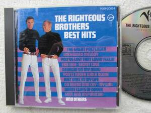 ライチャス・ブラザース ライチャス・ブラザーズ RIGHTEOUS BROTHERS●国内盤CD●ベストヒッツ●ブルー・アイド・ソウル シュトロック！！