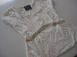  beautiful goods Cynthia Rowley ivory cut and sewn size 2