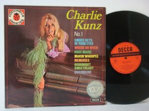 LP★CHARLIE KUNZ No.1/Smoke Gets Your Eyes他(仏DECCA)