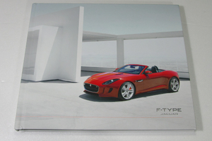  Jaguar F type hard cover catalog DVD attaching 2012 F-TYPE