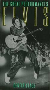  free shipping! L vi s* Press Lee |Elvis Presley_Great Performances_Center Stage_VHS