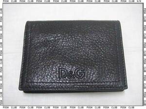 D&G* Dolce & Gabbana [DP0330E-1] машина f* футляр для визитных карточек * чёрный 