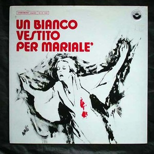 【LP】UN BIANCO VESTITO PER MARIALE(GGST10021伊GEMELLI深溝ラベル初回ブルーノニコライBRUNO NICOLAI日本未公開ホラー)