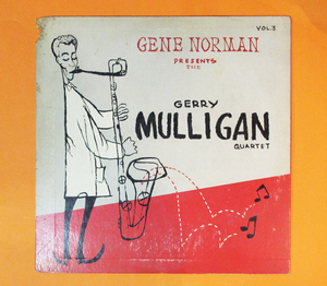 10inch◆◆GERRY MULLIGAN 他◆GENE NORMAN 米深溝