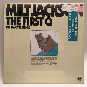  MILT JACKSON / THE FIRST Q ◇SAVOY 米