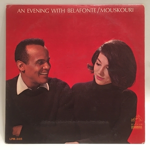 ◇AN EVENING WITH HARRY BELAFONTE & MOUSKOURI◇RCA 米深溝