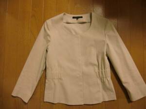  theory theory no color jacket size 0 beige 