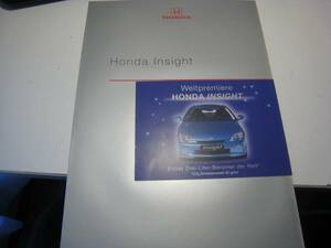 * abroad catalog . language Honda Insight 6342