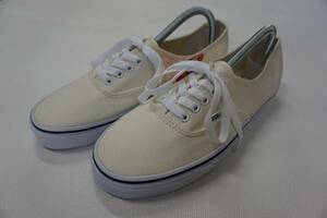 VANS AUTHENTIC クラシック 白 生成り US8 (26cm) アメリカ企画限定!! バンズ オーセンティック