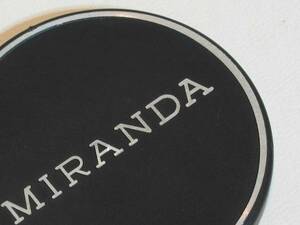 #即決！　MIRANDA　レンズキャップ　内径 54mm