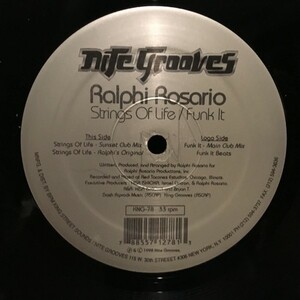 Ralphi Rosario / Strings Of Life / Funk It