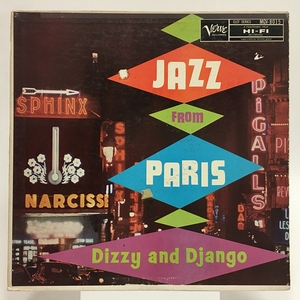 ◇ DIZZY GILLESPIE / JAZZ FROM PARIS ◇VERVE 米 深溝