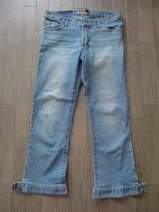 USED★TOTOJEANSクロップドデニムパンツ26