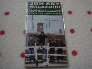 JUN SKY WALKER(S)　ёだから自由はここにある♪　8cmシングルCD