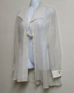 [11722] ROPE Rope * made in Japan * see-through ( white jacket )M