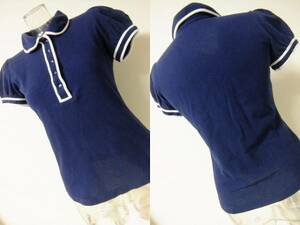 COMME CA ISM Comme Ca Ism polo-shirt with short sleeves size M navy 