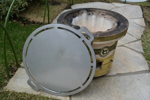 Железная пластина из нержавеющей стали φ240 BBQ